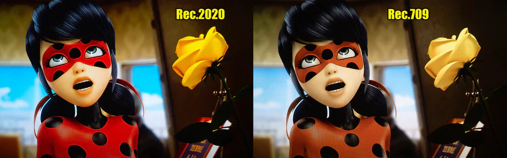 Real screenshot color comparision - AWOL LTV-3000pro