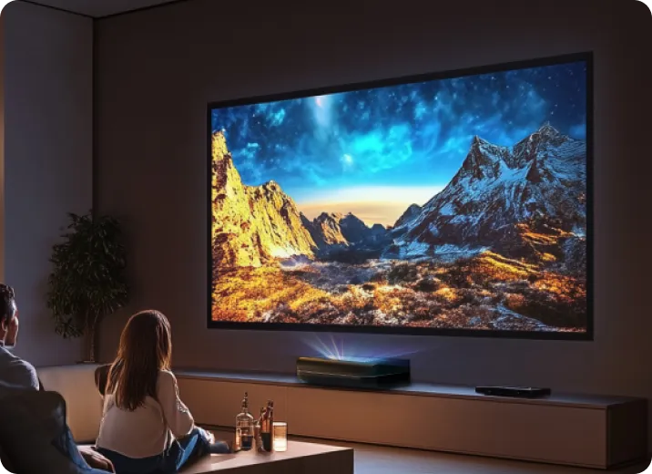 100''-150''  Lenticular Cinematic ALR Screen